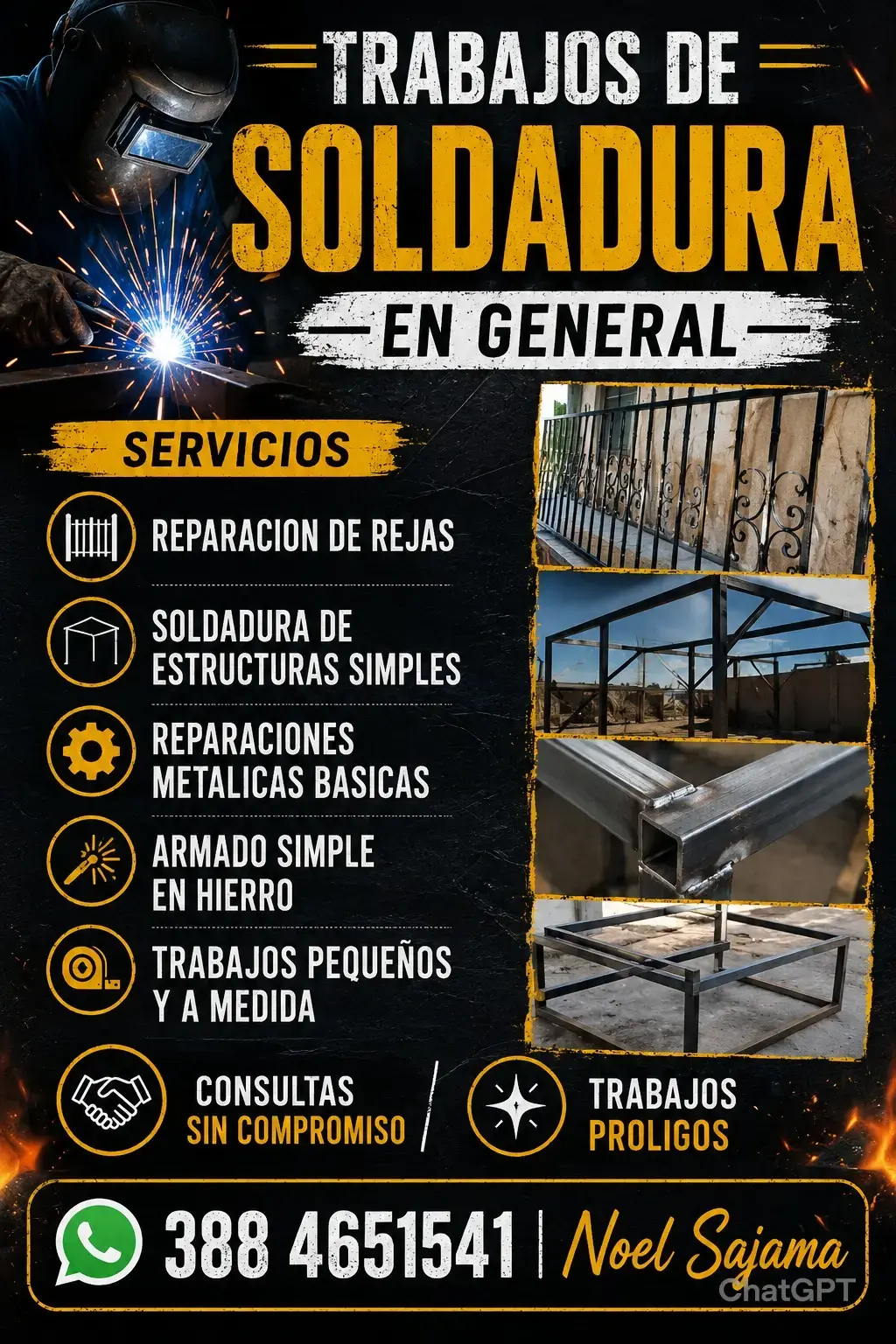 TRABAJOS DE SOLDADURIA