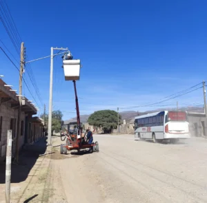 Avanza el plan de alumbrado en Humahuaca