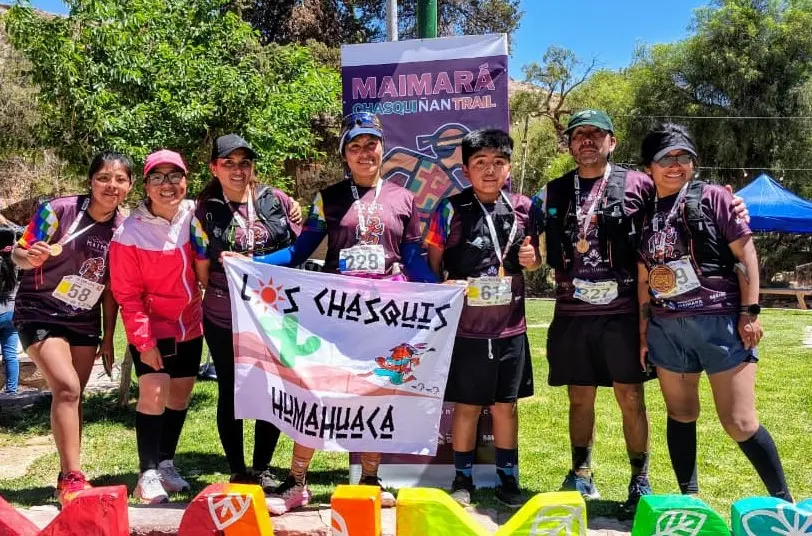 Los Chasquis presentes en la primera maratón en altura