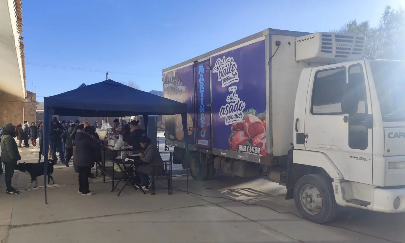 Éxito del Camión de Carne Popular en Humahuaca: Gran convocatoria y se espera una nueva visita con más cortes