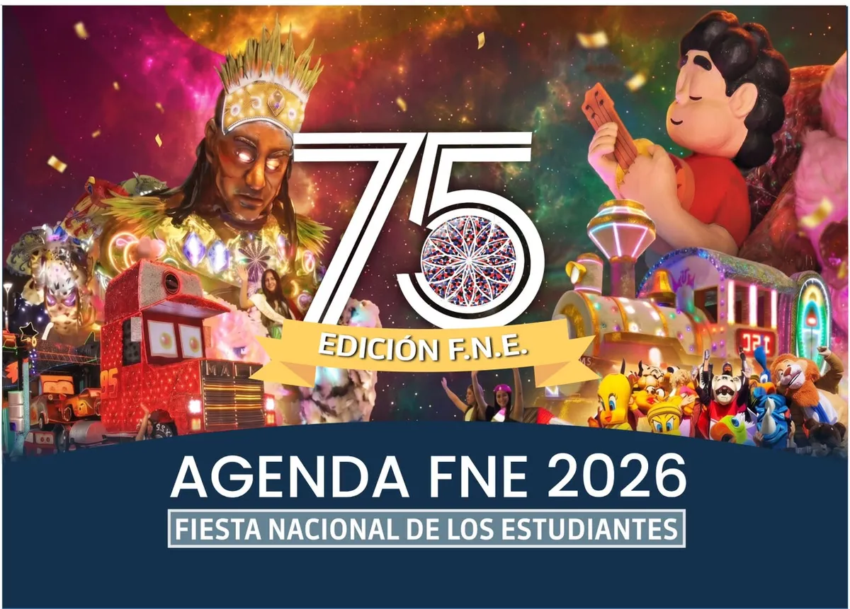 75° edición de la FNE: presentaron la agenda oficial de la Fiesta Nacional de los Estudiantes 2026