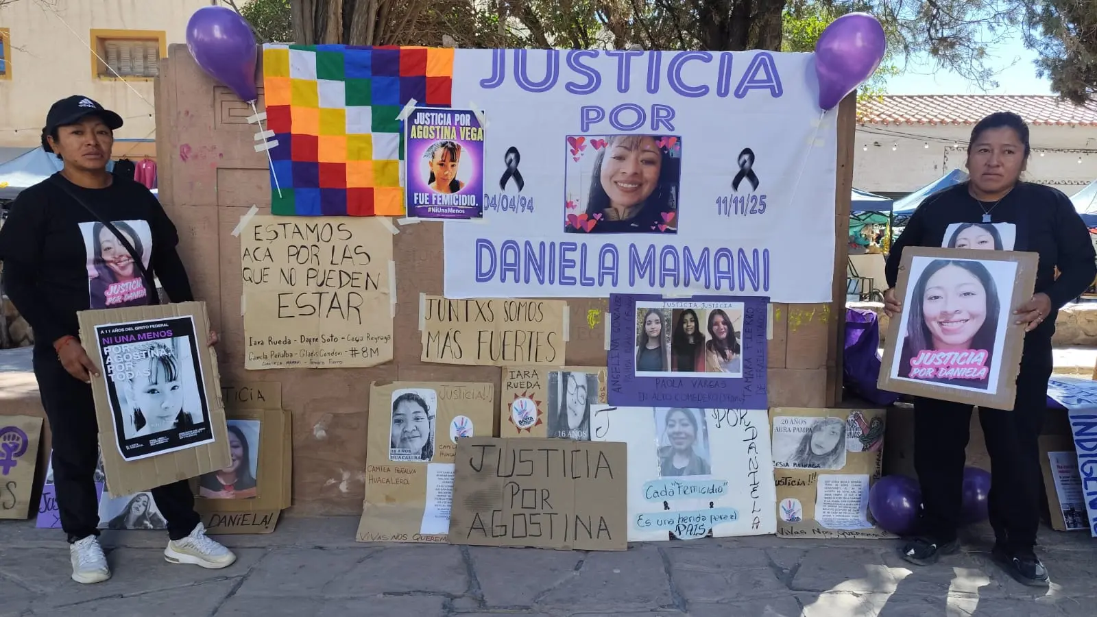 “Ni Una Menos” en Humahuaca: Entre el reclamo de justicia y el dolor de las familias
