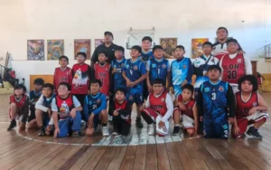 El básquet infantil en una jornada a pleno en el Complejo Juvenil