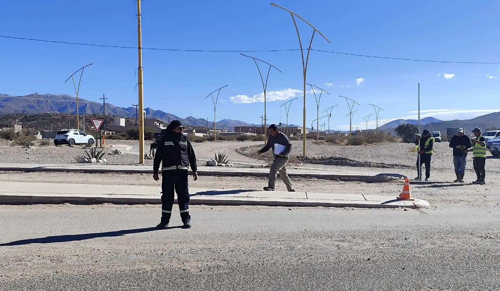 Inician las obras de repavimentación en el acceso sur de nuestra ciudad