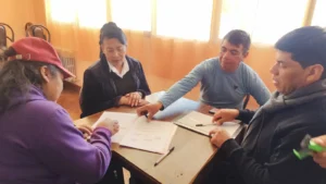 Vecinos del barrio Pedro Olmedo trabajarán junto al municipio en la construcción de cordón cuneta