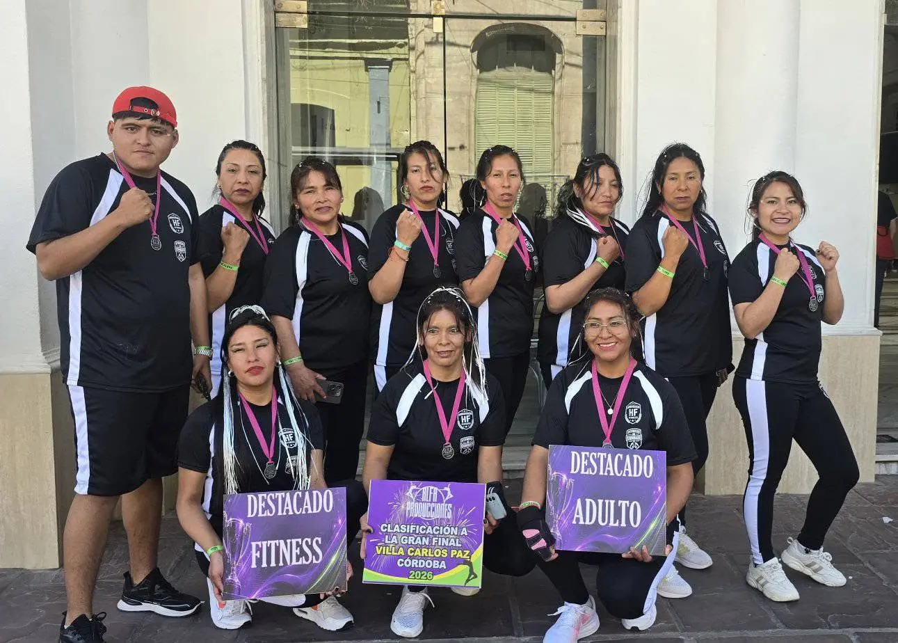 Humahuaca Stronger Fitness clasificó a una competencia nacional en Córdoba