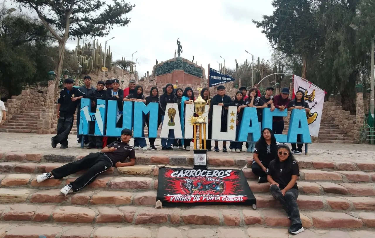La alegría de los estudiantes de Volcán llegó a Humahuaca