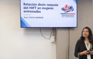 Yésica Mamaní, expuso en el Congreso Monumental de investigación en actividad física, deporte y comunicación deportiva de River Plate